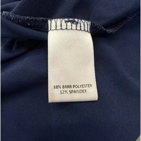 Men's Cremieux Performance Navy Blue Golf Polo Size Large - Picture 6 of 6